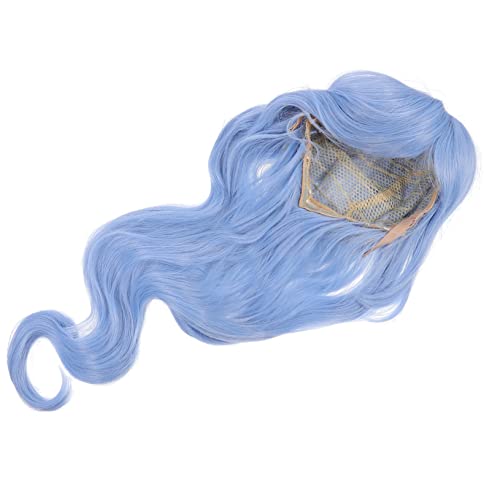 IWOWHERO 1stück Lange Lockige Perücke Mit Hochtemperaturfaser Natürliche Wasserwelle Für Cosplay Und Partys Damen Perücke von IWOWHERO