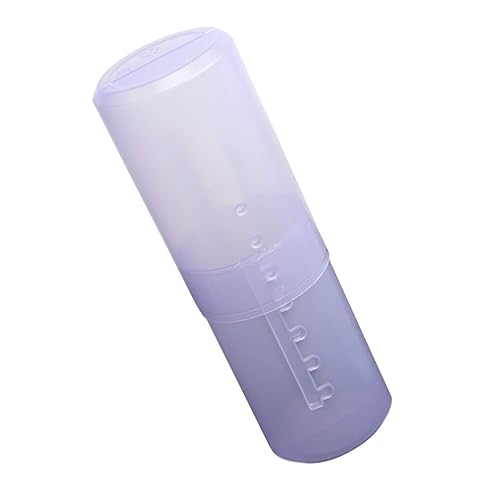 IWOWHERO Kosmetikpinselbehälter Aus PVC Für Aufbewahrung Von Make-up-pinseln Reise-Organizer Mit Fächern Für Kosmetikartikel Wie Lippenstifte Und Eyeliner von IWOWHERO