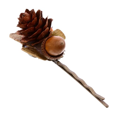 IWOWHERO Simulation Haarspange Vintage Herbst Winter Haarschmuck Kopfschmuck Für Mädchen Anlässe Und Tägliche Trage von IWOWHERO