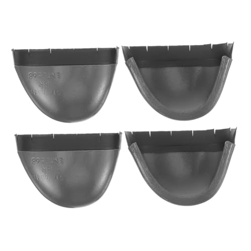 IWOWHERO 2 Paare Schutz Zehenschutz Stahlkappe Arbeitsschuhe Universalgröße Zehenkappen für Herren und Damen Verschleißfest Einfach zu Montieren Sicherer Zehenschutz für Arbeitsschuhe von IWOWHERO