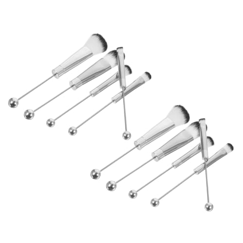 IWOWHERO 2sätze Metallgriff Make-up Pinselset Teiliges Lidschatten Und Konturpinseln Für Präzises Make-up Und Schöne Looks Für Frauen Familie Und Freunde von IWOWHERO