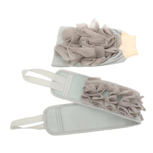 IWOWHERO 2stücke Peeling-handtücher Für Dusche Und Badewanne Aus Viskosematerial Sanfte Peeling-textur Für Massage Und von IWOWHERO