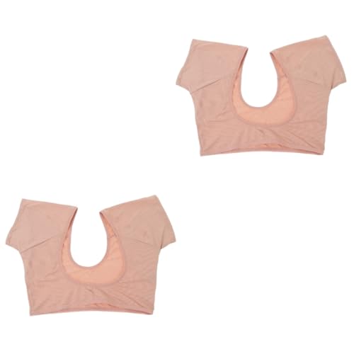 IWOWHERO 2 Stk Schweißpads Unter Den Achseln Schnell Trocknender Bh Unterarm-schweißpads Weste Schweißpads Für Die Achselhöhlen Von Frauen Achselschweißpolsterschild Laufweste Baumwolle von IWOWHERO