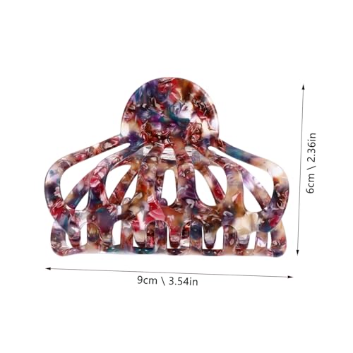IWOWHERO 2 Stück Große Haarklammer Vintage Geometrisch Hohl Haarschmuck Fester Griff für Dickes und Feines Haar Modisches Stylingzubehör für Damen und Alltag von IWOWHERO