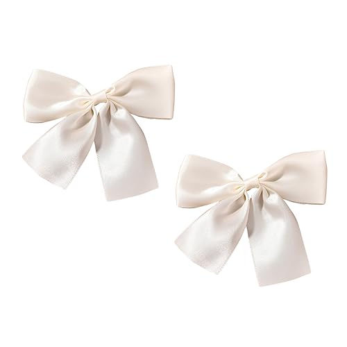IWOWHERO 2 Stück Große Schleifenclips Glitzernde Haarschleifenclips Für Frauen Braut Haarschleifen Haarspange Haarschleife Haarspange Schleifenclip von IWOWHERO