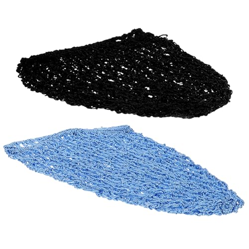 IWOWHERO 2stücke Netz-haarnetze Für Damen Atmungsaktive Haarnetze Zum Schlafen Elastische Haarkappen Für Lange Zöpfe Und Lockiges Haar Zum Schutz Der Frisur Nacht von IWOWHERO