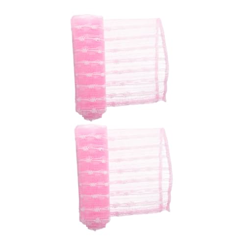 IWOWHERO 2 Stück Peeling Waschlappen Exfolierendes Rückenschrubber Handtuch aus Nylon Sanfte für Körper für Badewanne und Dusche von IWOWHERO