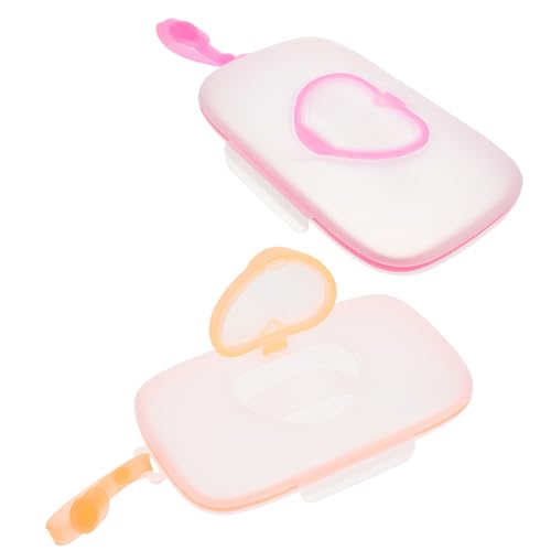 IWOWHERO Wischtuchhalter Spenderbox Tragbare Aufbewahrung Für Baby-feuchttücher Einfach Zu Befestigen Für Wickeltasche Kinderwagen von IWOWHERO