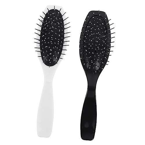 IWOWHERO 2stücke Haarbürste Mit Kissen Antistatische -bürsten Für Salon Und Home-style Für Sanftes Entwirren Und Kopfhautmassage Für Haartypen Geeignet von IWOWHERO