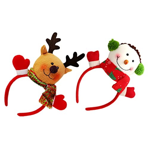 IWOWHERO 2 Stücke Weihnachten Party Kinder Kostüm Zubehör Design Stirnband von IWOWHERO