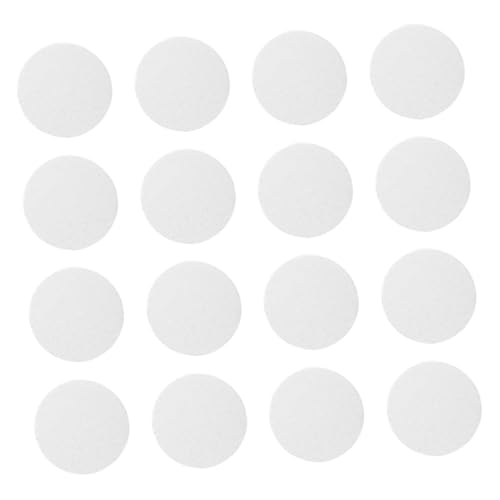 IWOWHERO 20 Stück Kompressionsreinigungspuff Reinigende Wattepads Reinigungsschwamm Gesicht Handtücher Zum Gesicht Pads Weiß Holzzellstoff Baumwolle von IWOWHERO