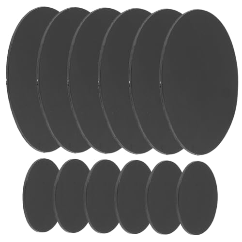 IWOWHERO 20 Stück Selbstklebende Magnetische Scheiben für Make-up-palette Starke Haftkraft Runde Magnetplatten für DIY Lidschatten-organisation Stabiler bei Schminkanwendung und von IWOWHERO