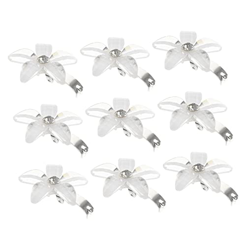 IWOWHERO 20stücke Mini-blumen-haarspangen Strass-haarclips Für Mädchen Dekorative Haarschmuck-sets von IWOWHERO