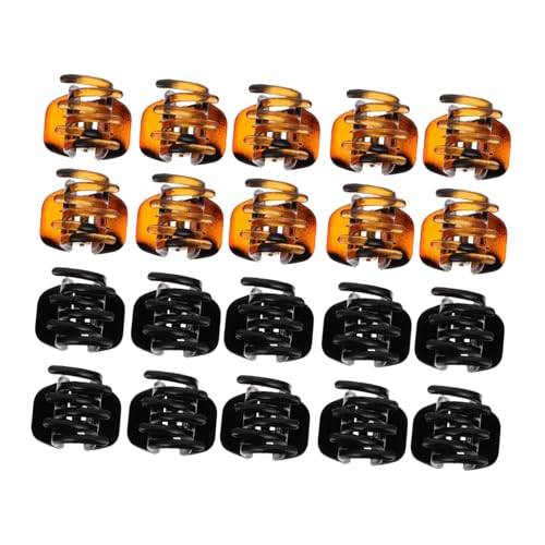 IWOWHERO 20stücke Acryl Haarklammern Haarschmuck Für Damen Für Dickes Und Dünnes Haar Praktische Haarstyling Clips Und Schildpatt Für Alltag Und Besondere Anlässe von IWOWHERO