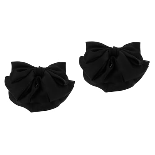 IWOWHERO 2stücke Bowknot Haarschmuck Für Damen Elegante Haarnetz-haarklammer Langlebiges Accessoire Für Hochzeiten Und Besondere Anlässe Für Einen Stilvollen Look von IWOWHERO