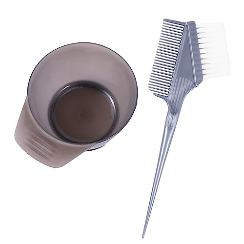 IWOWHERO 2St Haarfärbeschale haarfärbemittel hair color spray hair dye kit Haarfärbewerkzeuge Highlight-Kamm Applikatorbürste für Haarfarbe Rührschüssel für Haare Schalen für Haarfarbe von IWOWHERO