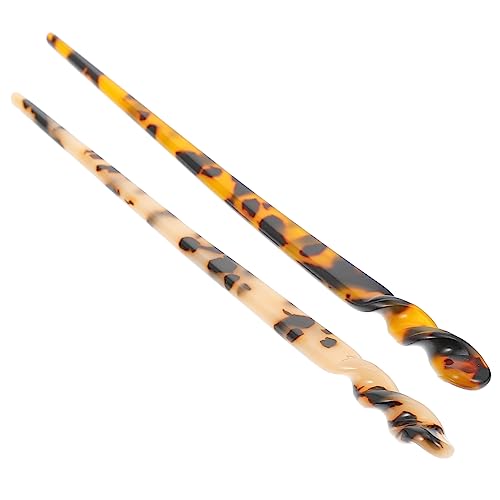 IWOWHERO 2stücke Haarnadeln Für Frauen Vintage-haarstäbe Haarnadeln Für Chignons Haarschmuck Im Vintage-stil Haar Zubehör von IWOWHERO