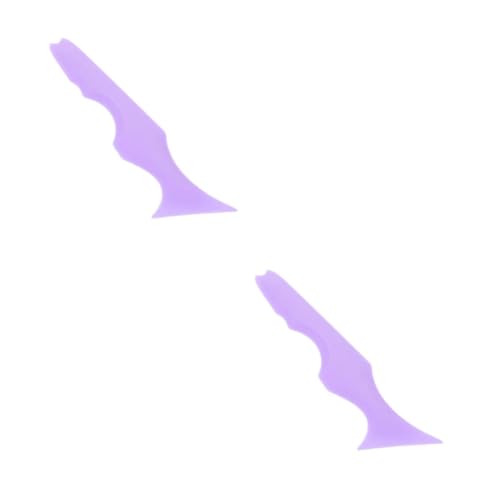 IWOWHERO 2stücke Mascara Und Eyeliner Schablonen Aus Silikon Multifunktionales Make-up Werkzeug Für Präzises Augen-make-up Und Lippenanwendung Für Anfänger Und Profis Wiederverwendbar von IWOWHERO