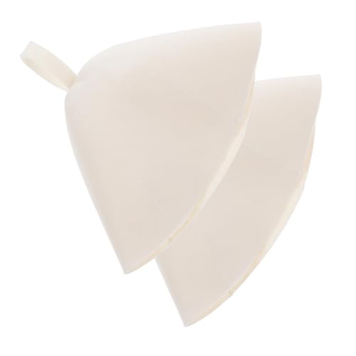 IWOWHERO 2stücke Dicke Filz-saunahüte Für Damen Und Herren Bequeme Kopfhaube Zum Schutz Sauna Und Dampfbad Für Reisen Und Familiennutzung von IWOWHERO