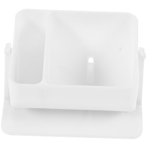 IWOWHERO 2er-pack Make-up-schwamm-organizer Aufbewahrungsregal Für Das Badezimmer Im Schlafsaal Einfach Zu Installierender Make-up-organizer Aus Kunststoff von IWOWHERO
