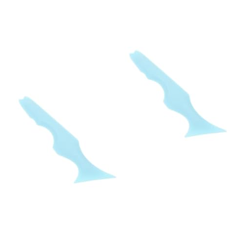 IWOWHERO 2stücke Wiederverwendbare Silikon-eyeliner-schablone Und Make-up-tool Für Präzise Augen-make-up-anwendungen Für Anfänger Und Profis Vielseitig Für Eyeliner Lidschatten Und von IWOWHERO