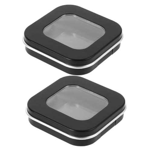 IWOWHERO 2stücke Magnetische Lidschattenbox Für Reise Nachfüllbare Make-up Aufbewahrung Für -lidschatten Highlighter Und Praktische Und Umweltfreundliche Lösung von IWOWHERO