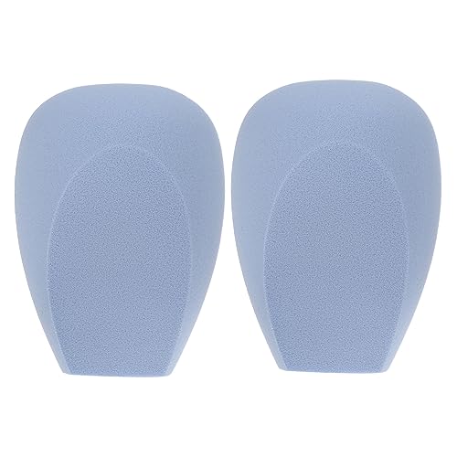 IWOWHERO 2stücke Make-up-schwamm Kosmetik Puff Für Foundation Creme Wiederverwendbar Beauty-tool Saugfähig Reinigbar Make-up-tool Für Mädchen von IWOWHERO