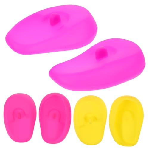 IWOWHERO Barber Hairdressing Ear 3 Paar Silikon-haarfärbe-ohrenschützer Für Sicheres Haarfärben von IWOWHERO