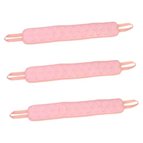 IWOWHERO 3stücke Exfolierender Rückenreinigungs-handschuh Für Dusche Grobsand-badetuch Zur Sanften Hautpeeling Und Rückenreinigung Für Erwachsene Stilvariabel von IWOWHERO