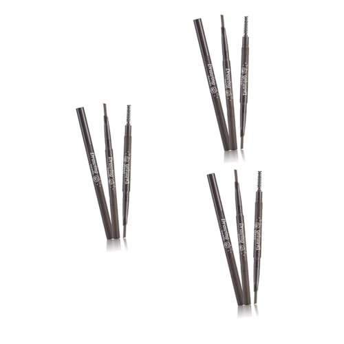 IWOWHERO 3 Stück 2 1 Augenbrauenpinsel Stand Pinsel Für Augenbrauenstifte Vorverstärker Augenbrauenstift Drehen Wasserfester Augenbrauenstift Augenbrauenfüller Make-up- von IWOWHERO