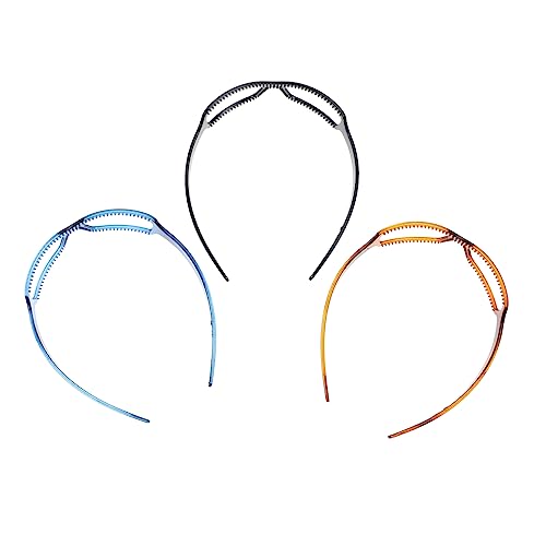 IWOWHERO 3stücke Damen Stirnbänder Gesicht Waschen Haarband Für Brillen Zarte Mädchen Kopf Dekoration Schickes Weibliches Haarschmuck von IWOWHERO