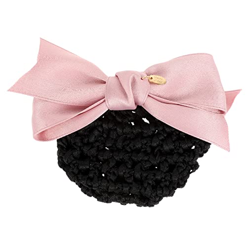 IWOWHERO 3stücke Bow Hair Snood Für Damen Elastische Haarnetze Mit Schleife Elegantes Headdress Für Büro Und Formelle Anlässe Geeignet Für Dünnes Und Dickes Haar von IWOWHERO