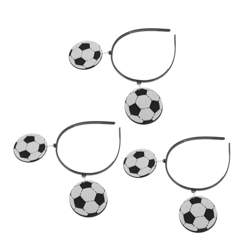 IWOWHERO 3 Stück Stirnbänder Für Stirnband Sportparty Kopfbedeckung Erwachsene Haar Party Kopfbedeckung Elastisch Styling Fitnessstudio Haargummi Übung Geknotet von IWOWHERO