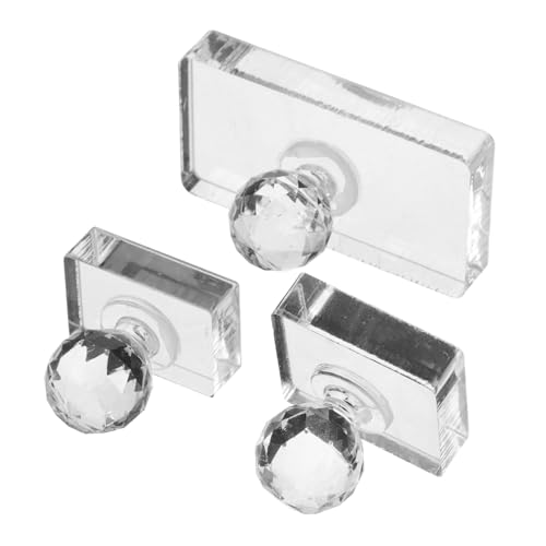 IWOWHERO 3 Stück Teiliges Eyeshadow Pressing Tray Kompakt und Reisefreundlich Gleichmäßige Pressung für Feines Lidschattenpuder Vielseitiges DIY Kosmetikwerkzeug für Lidschatten Highlighter von IWOWHERO