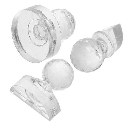 IWOWHERO 3 Stück Teiliges Kosmetik Presswerkzeug für Präzises und Reparieren von Lidschatten Highlighter und Puder Effiziente Kompaktierung Platzsparend und Einfach zu Verwenden von IWOWHERO