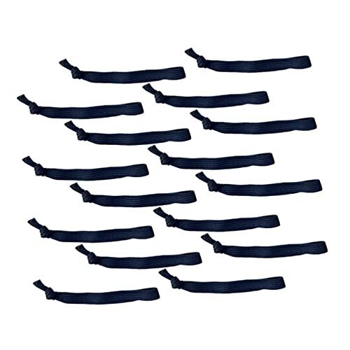 IWOWHERO 30 Stück Teiliges Elastisches Haarband für Männer Sportliche Flache Haargummis Hochelastische Langlebige Ponytail Halter Bequem Leicht und Schonend für Haare Beim Training und von IWOWHERO