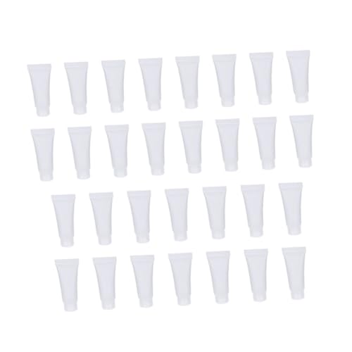 IWOWHERO 30 Teiliges Kosmetikspender Mattierte Reise Quetschflaschen aus Langlebigem Material Auslaufsicher und Wiederverwendbar für Gesichtsreiniger Handcreme und Lotion Unterwegs von IWOWHERO