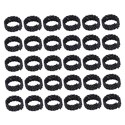 IWOWHERO 30pcs Dreadlock Perlen Manschetten Haar Zöpfe Extensions Crimp Zubehör Für Haar Zöpfe von IWOWHERO