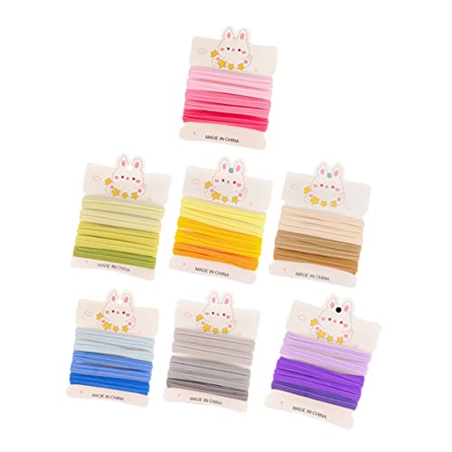 IWOWHERO 35stücke Teiliges Elastisches Haargummi Dickes Haar Bunte Haarbänder Für Mädchen Haaraccessoires Für Kreative Frisuren Und Täglichen Gebrauch von IWOWHERO