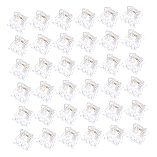 IWOWHERO 36stücke Kleine Haarspangen Mini Haarkralle Clips Haar Styling Clips Mädchen Kopfschmuck von IWOWHERO