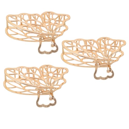 IWOWHERO 3stücke Schmetterlings-haarspangen Rutschfeste Haarklammern Für Frauen Mädchen Haarclip Haarschmuck Hochzeit Geburtstag von IWOWHERO
