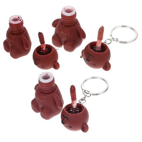 IWOWHERO 3stücke Niedliche Bären-lippenstifte Mit Schlüsselanhänger Lipgloss Lippenfarbe Make-up Für Frauen Für Und Besondere Anlässe IWOWHERO 3stücke Niedliche Bären-lippenstifte Mit Schlüsselanhänger Lipgloss Lippenfarbe Make-up Für Frauen Für Und Besondere Anlässe von IWOWHERO