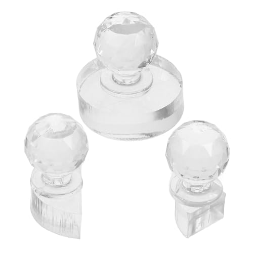 IWOWHERO 3stücke Kosmetische Presswerkzeuge Für Lidschatten-unterform Siegel Pressstempel Diy-werkzeug Lidschatten-stempel Kosmetik-pressstempel von IWOWHERO