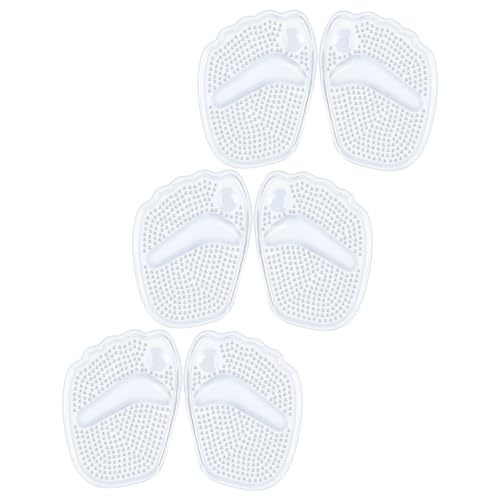 IWOWHERO 3paare Anti-rutsch Vorfußpolster Selbstklebende Fußpolster Schuheinlagen Für Damen High Heel Einlegesohlen von IWOWHERO