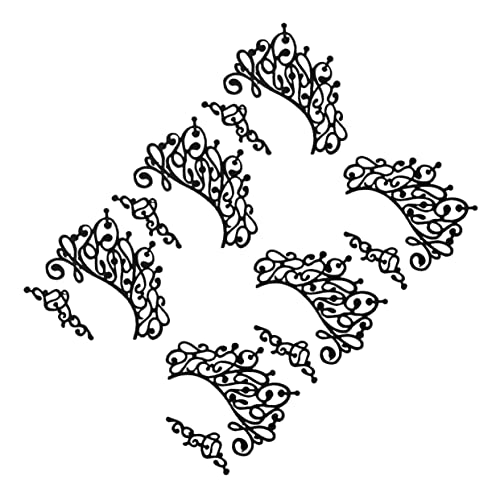 IWOWHERO 3paare Schwarze Stoff-augentattoos Temporäre Augentattoos Eyeliner-aufkleber Lidschatten-aufkleber Makeup-augenaufkleber Mit Spitzenmuster Für Party Und Kostüme von IWOWHERO