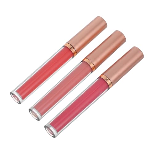 IWOWHERO 3stücke Teiliges Set Matte Lippenstifte Wasserdichte Lippenfarben Für Frauen Nicht Abfärbend Schnelltrocknend Samtige Textur Für Jeden Anlass von IWOWHERO