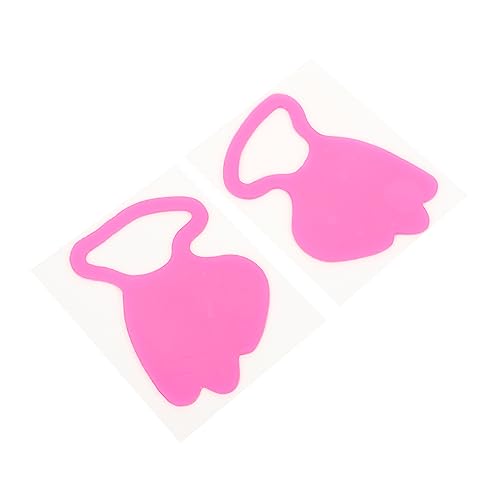 IWOWHERO 4 Stück Aufkleber Für Nasolabialfalten Produkt Für Nasolabialfalten Falten Patches Praktischer Gesichtssticker Gesichtsfaltenpads -patches Faltenentfernung Rosy Kieselgel von IWOWHERO