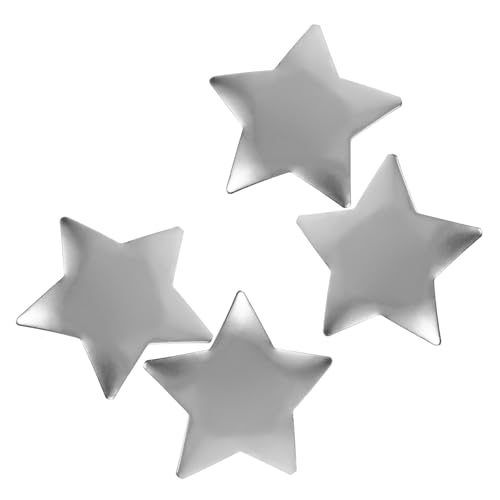 IWOWHERO 4stücke Sternförmige Haarklammern Aus Metall Dekorative Haarclips Für Mädchen Rutschfest Langlebig Für Alltag Und Besondere Anlässe von IWOWHERO