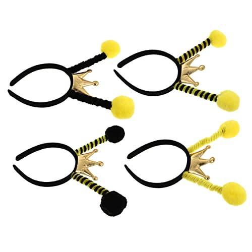 IWOWHERO 4stücke Tentakel Haarband Kostüm Stirnband Requisite Haarband Mit Tentakel Party Kopfschmuck Requisite Kostüm Haarschmuck Stirnband Aus Plüsch Und Schwamm Für Erwachsene Und von IWOWHERO
