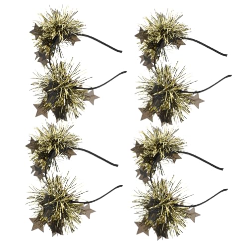 IWOWHERO Elegantes Stern-stirnband 4 Stück Glitzernde Haarbänder Für Frauen Und Mädchen Party Hochzeit Weihnachten von IWOWHERO